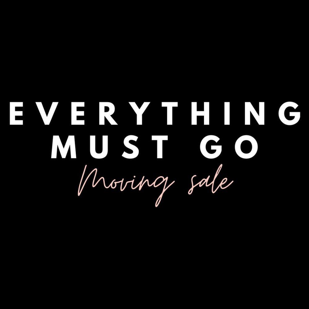Everything Must Go! 🛍️ Moving Sale! 📦 Make an Offer! 💸